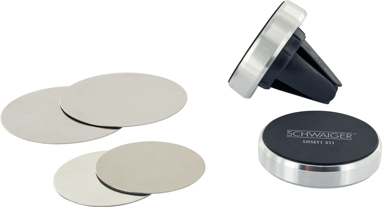 Magnetische Autohalterung Mit 7 N52-Magneten - Selbstklebend Für Armaturenbrett