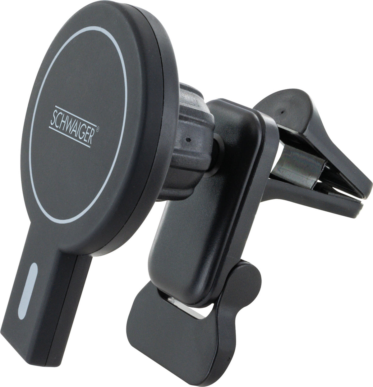 Car phone holder with QI charging function &amp; MagSafe