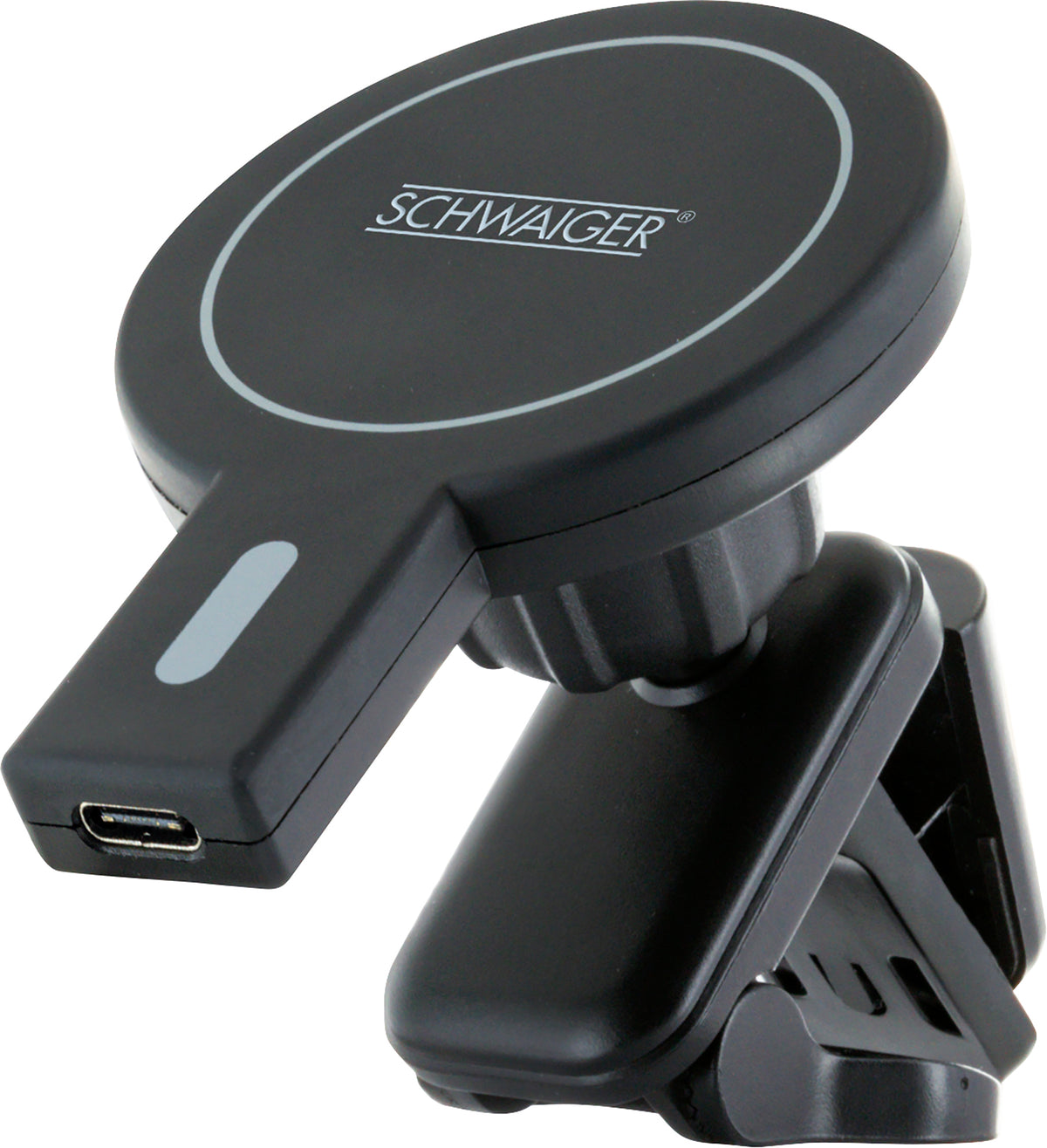 Car phone holder with QI charging function &amp; MagSafe