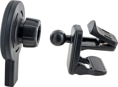 Car phone holder with QI charging function &amp; MagSafe