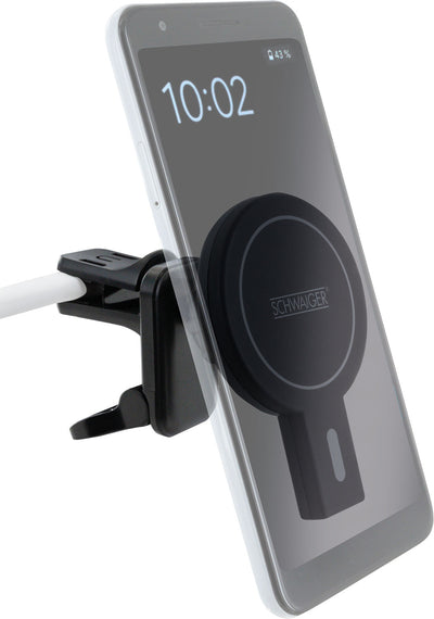 Car phone holder with QI charging function &amp; MagSafe