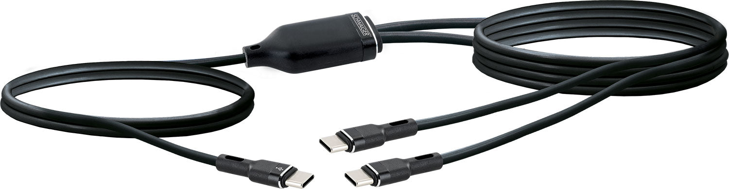 Split-Kabel USB-C auf USB-C 1,5 m