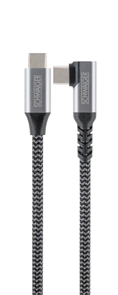 Ladekabel USB-C mit Winkelstecker (1,2 / 2 m)