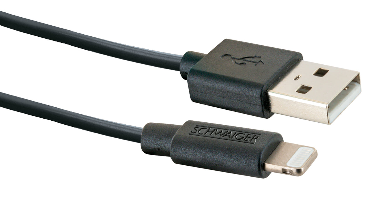 Schwaiger Lightning auf USB-A Kabel 0,5 m