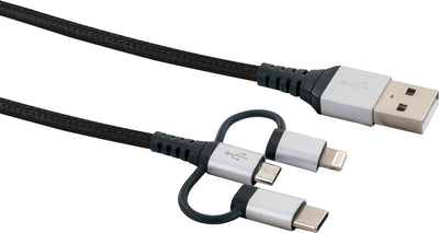 3-in-1 sync & charging cable