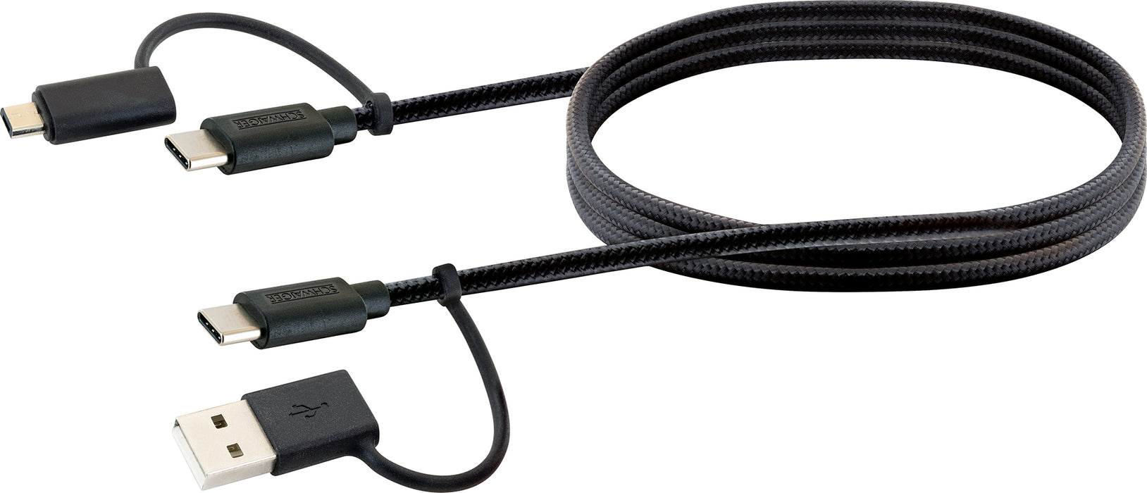 4in1 USB-Ladekabel 1,5 m