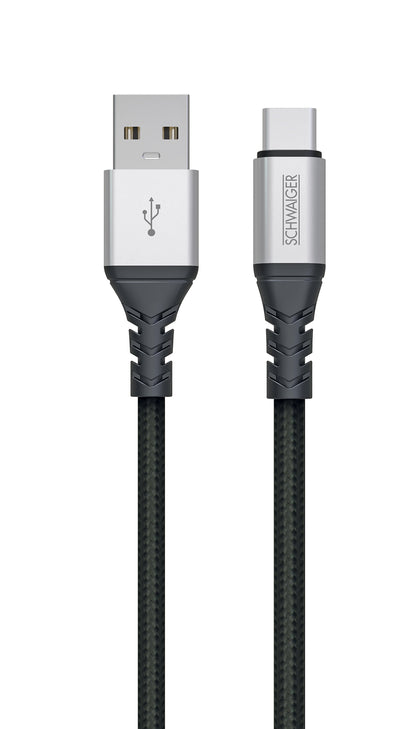 USB-C to USB-A cable extremely tear-resistant 1.2 m