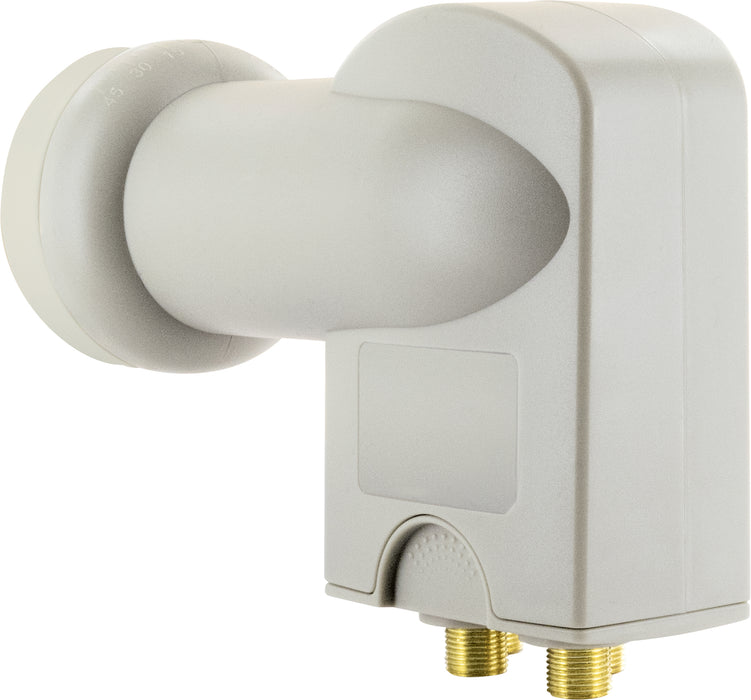 Quattro LNB digital SUN PROTECT light gray