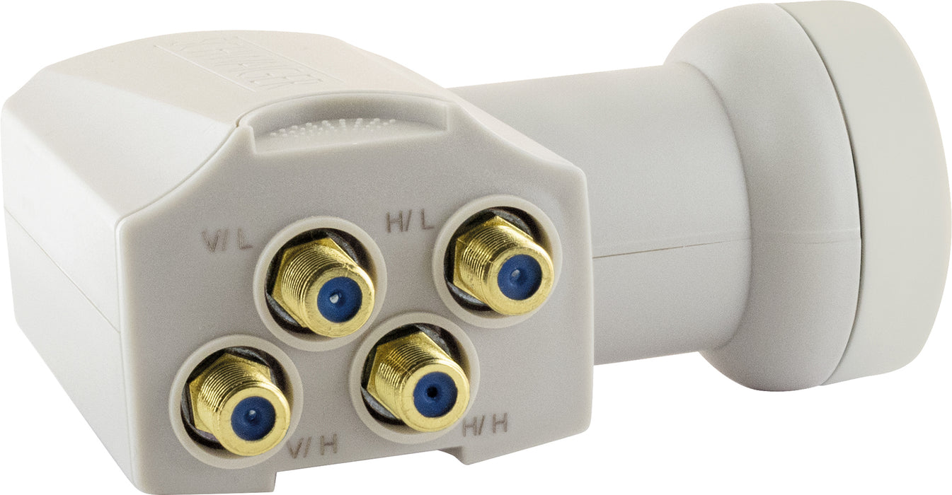 Quattro LNB digital SUN PROTECT light gray