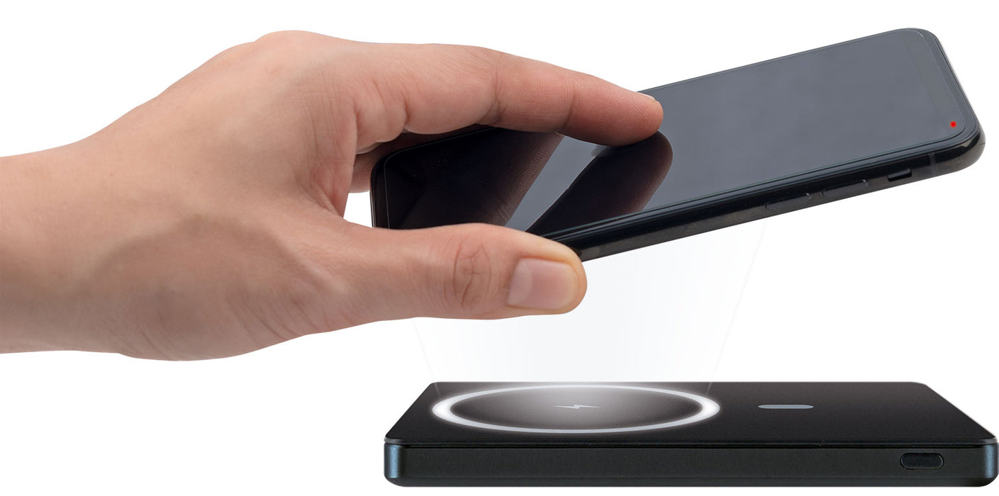 Powerbank QI-Ladefunktion MagSafe-kompatibel 5000 mAh