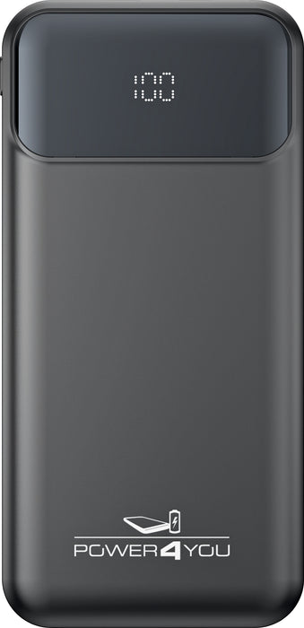 Power bank (10000 mAh) "Flat" with capacity display