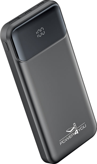 Power bank (10000 mAh) "Flat" with capacity display