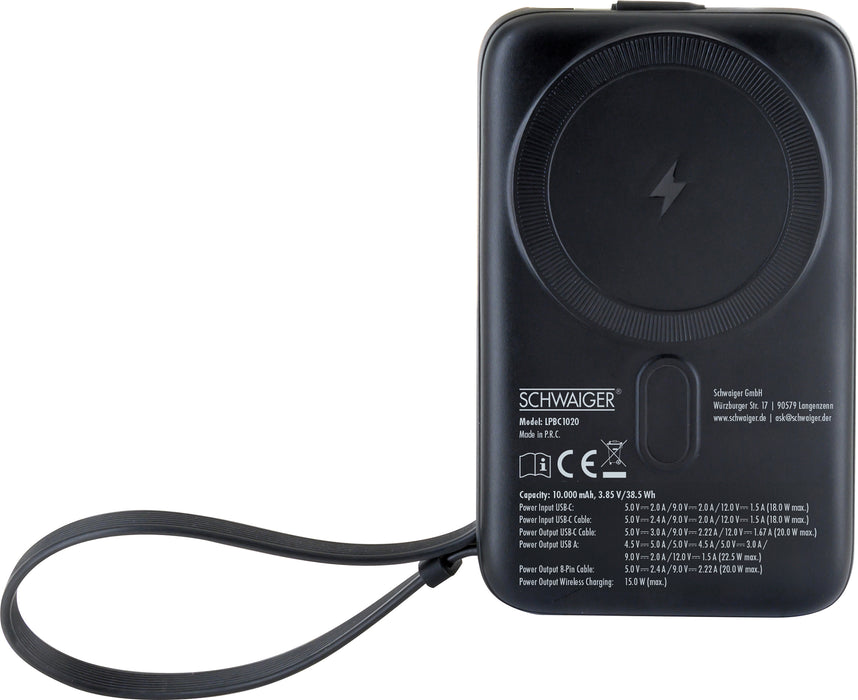 Powerbank mit Wireless Ladefunktion