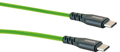 USB-C auf USB-C Kabel rot/grün/blau 1,2 m