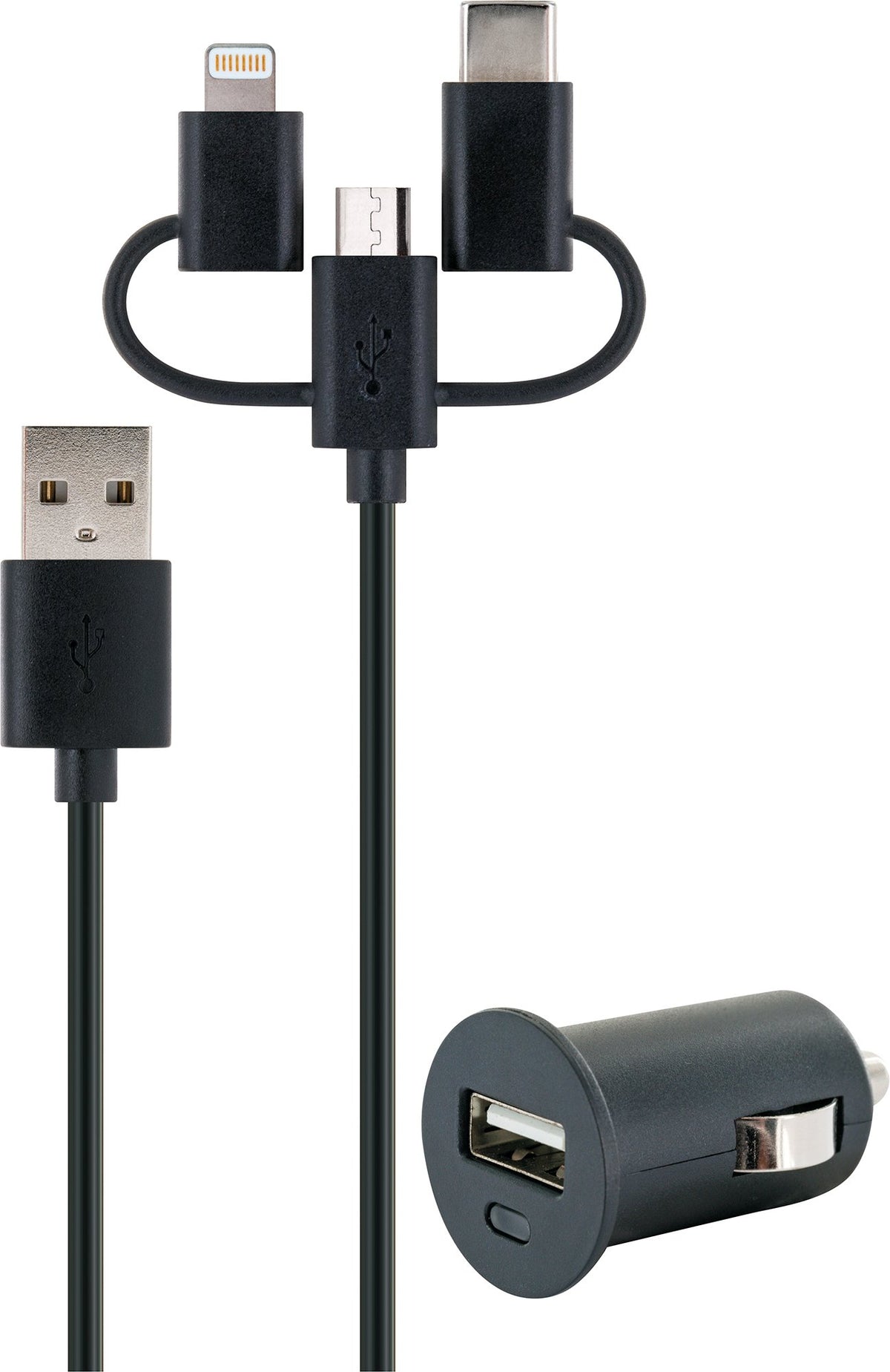 12 V 3-in-1 charging set "Smart"