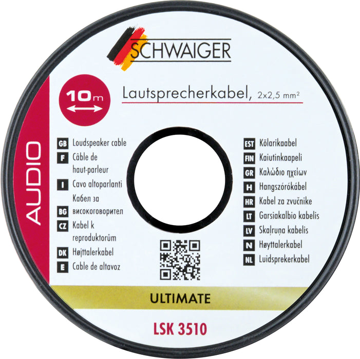 Lautsprecherkabel (2x 2,5 mm²)