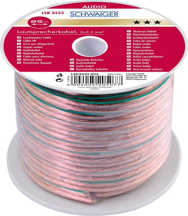 Lautsprecherkabel (2x 2,5 mm²)