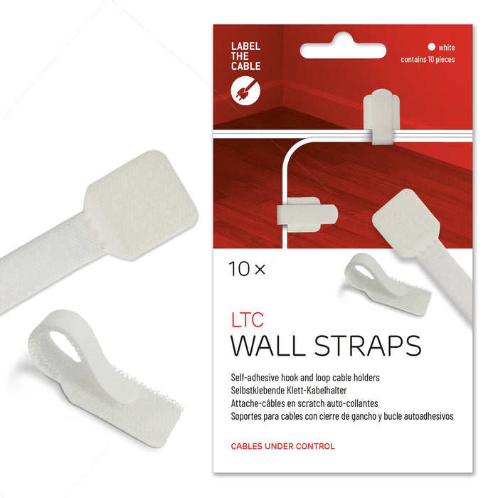 Velcro cable holder "LTC WALL STRAPS"