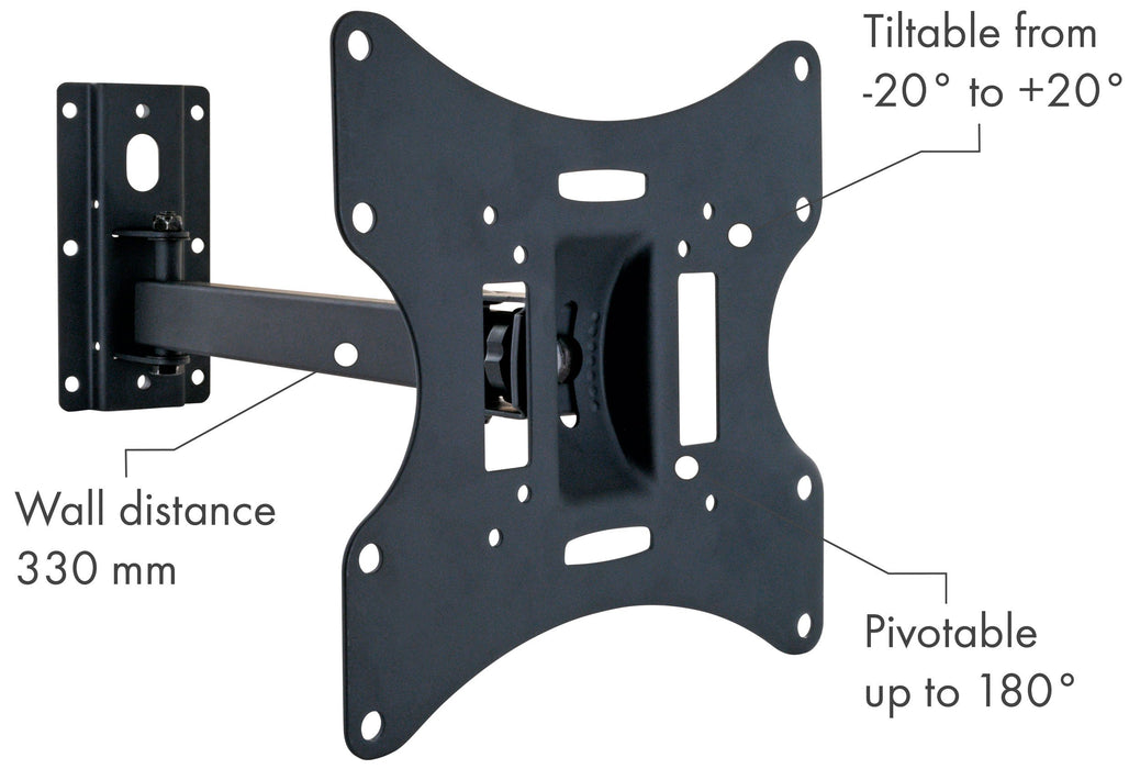 TV Wandhalter (2 Gelenke) bis 42 Zoll