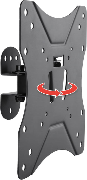 TV wall mount "MOTION 1", tiltable, swivelling, up to 25kg / 46" (VESA 200x200)