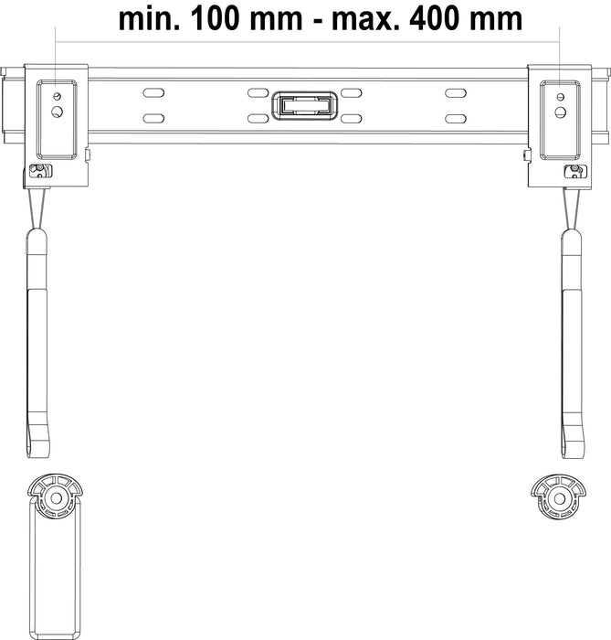 TV Wandhalter (fix) bis 55 Zoll