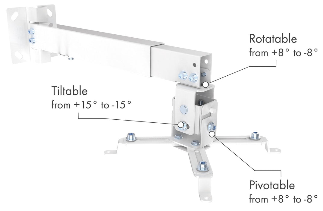 Wand- und Deckenhalter für Projektoren & Beamer
