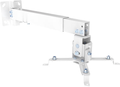 Wall and ceiling mount for projectors & beamers, tiltable, rotatable, up to 20kg