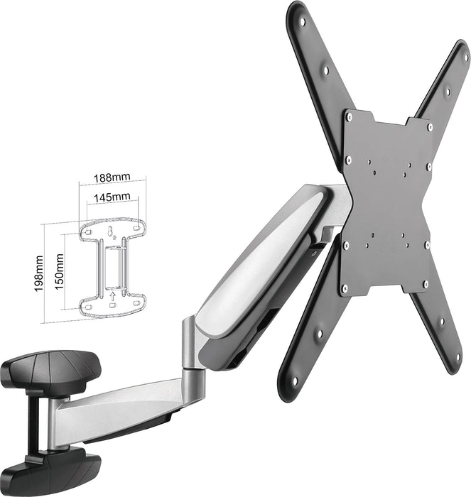 TV Wandhalter 23 - 55 Zoll höhenverstellbar