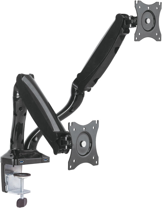 Monitor Tischhalter "FULL MOTION 2" für 2 Monitore bis 29 Zoll