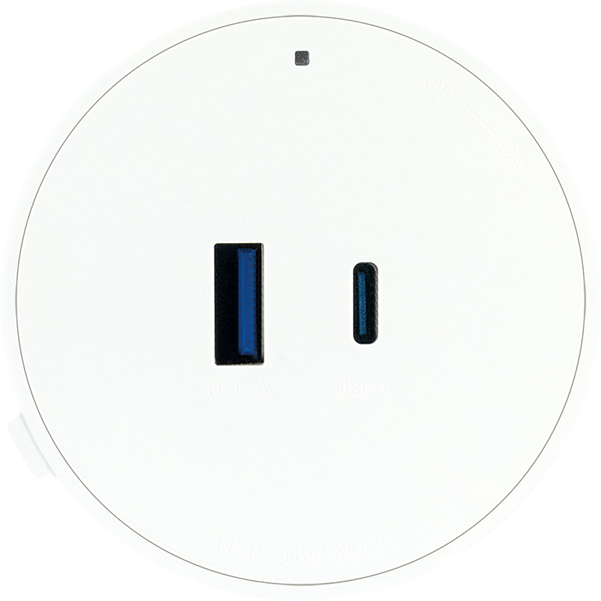 Steckdosen-/USB-Adapter für Stromschienen
