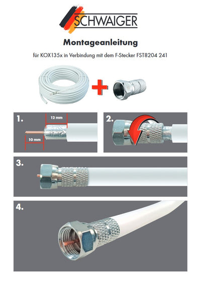 SAT Installationsset (135 dB)