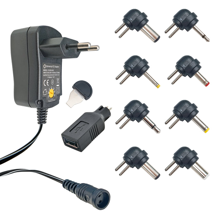 Universal plug-in power supply (600 mA)
