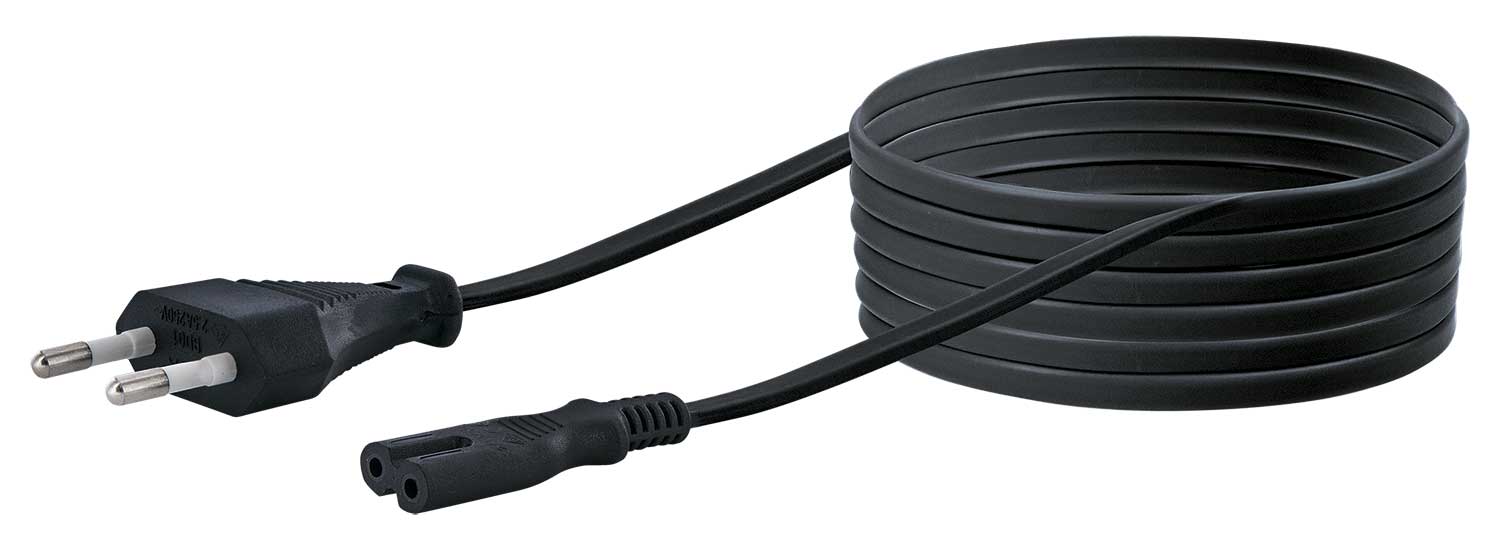 Netzkabel Kaltgerätebuchse 1,5/3 m