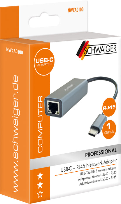 USB-C auf RJ45 Netzwerkadapter