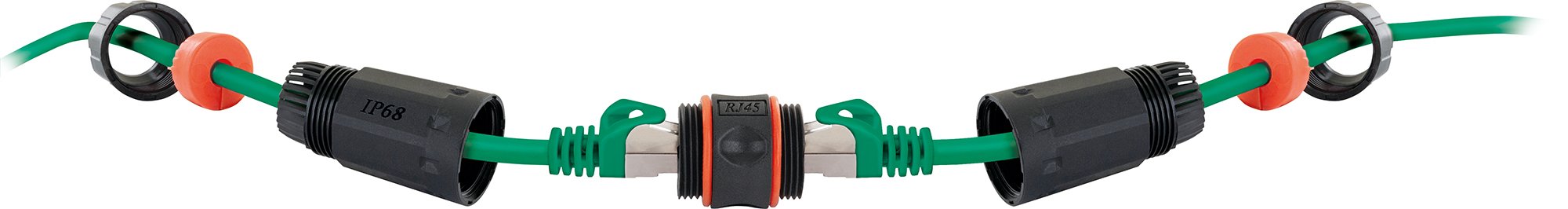 CAT 6A network connector outdoor