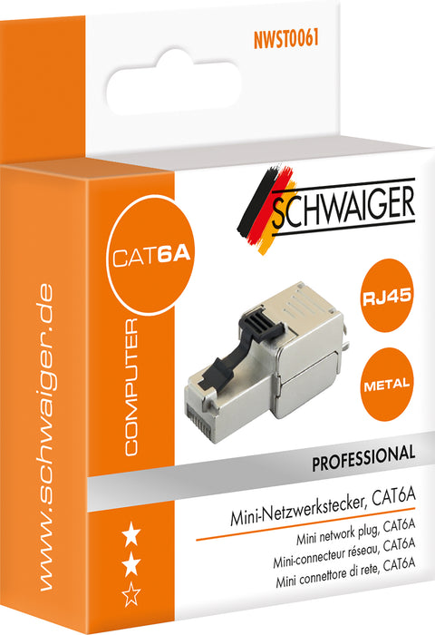 Netzwerkstecker CAT6A Mini