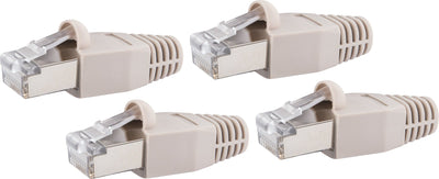 CAT 6 Netzwerkstecker 4/10 Stück