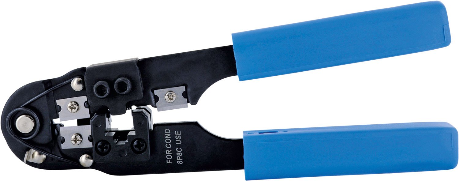 Crimpzange für RJ45-Stecker