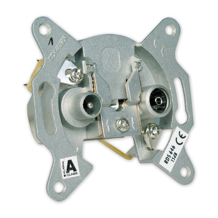 Broadband through socket (15 dB)