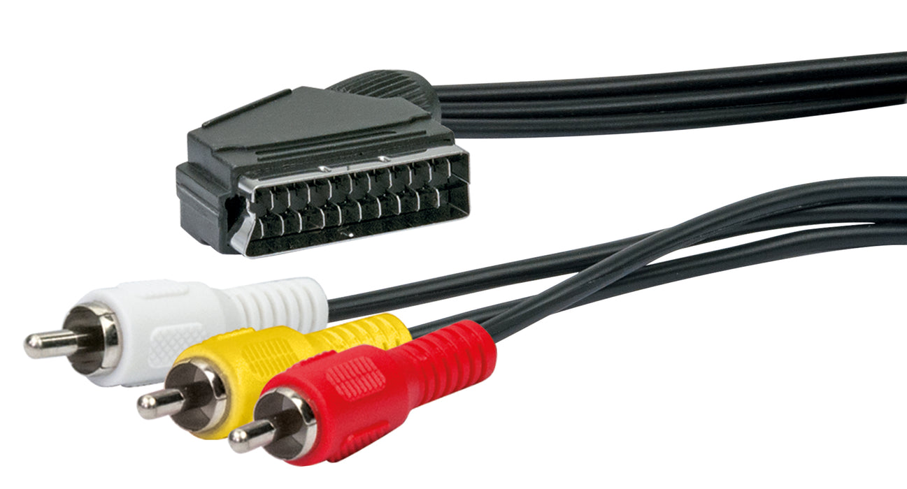 SCART/CINCH Adapterkabel