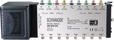 SAT Multischalter 9/8 mit integriertem Netzteil