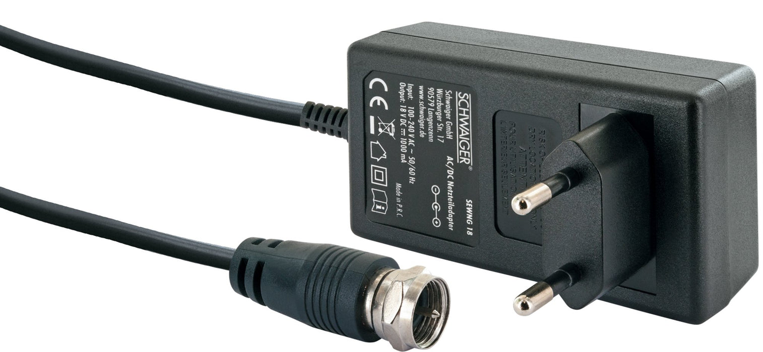 Steckernetzgerät Multischalter 18V