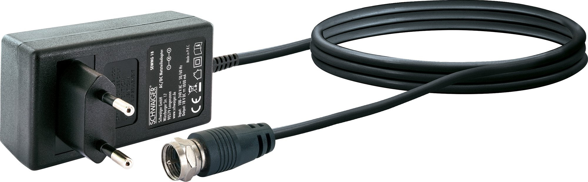 Steckernetzgerät Multischalter 18V