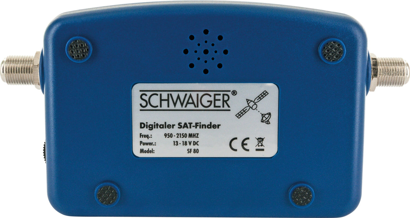 SAT finder with LCD display