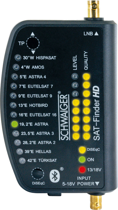 SAT-Finder HD mit LED-Anzeige