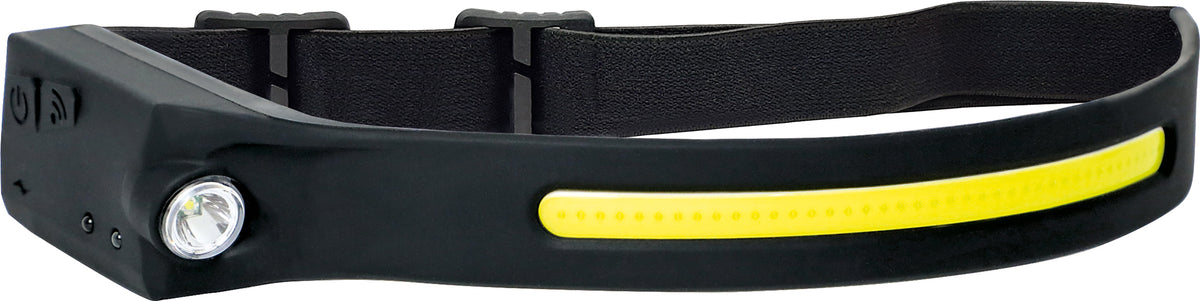 LED Stirnlampe Wiederaufladbar Mit Sensor – Wasserdichte Mini-Lampe Für Camping & Angeln