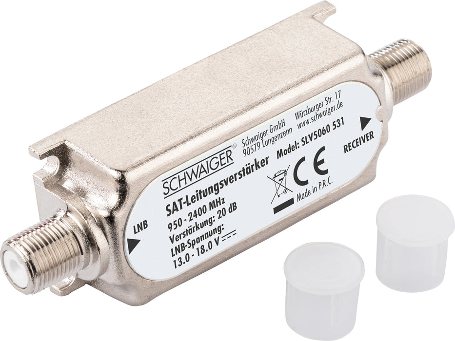 SAT-ZF Leitungsverstärker (20 dB)