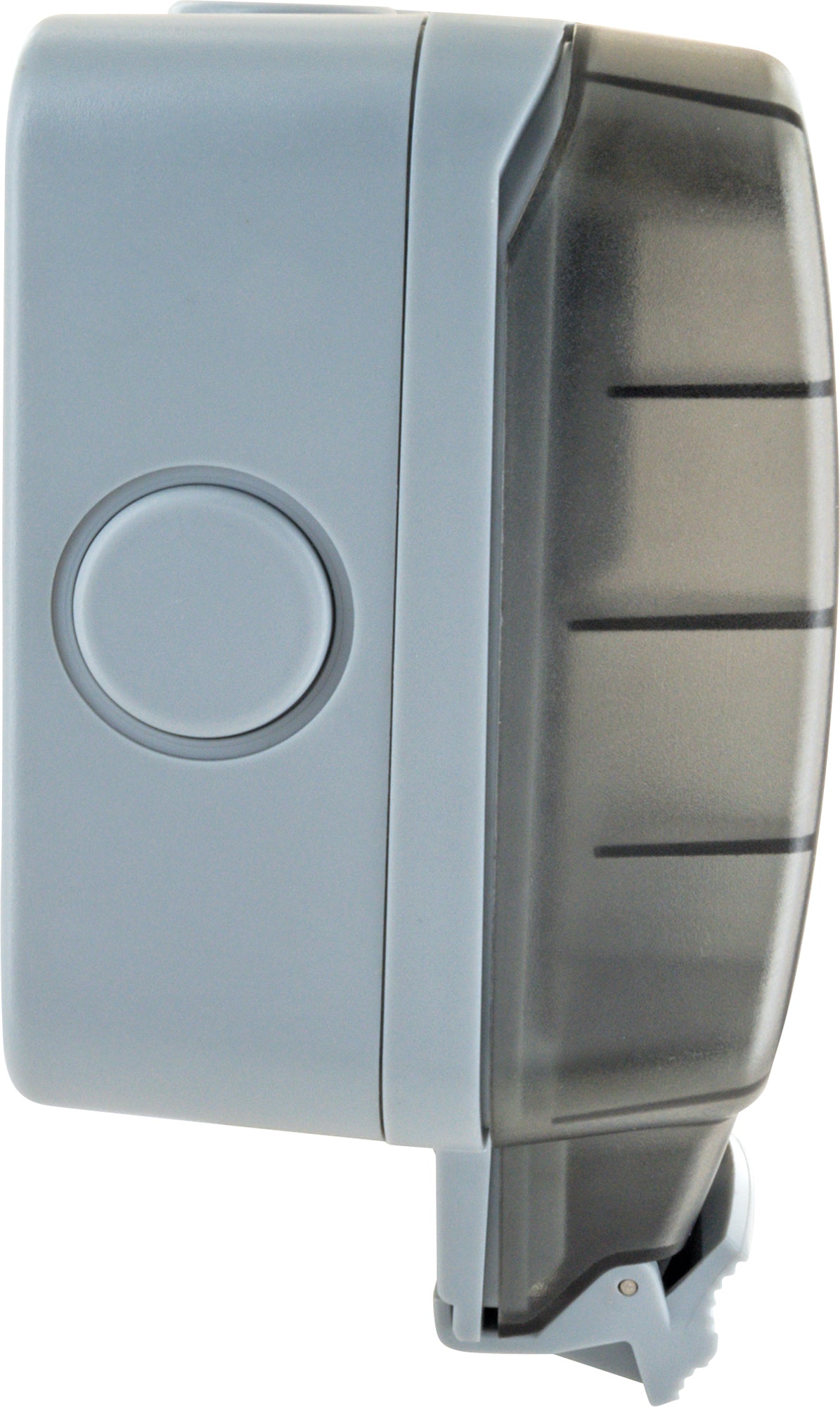 External socket for angle plug 2-way