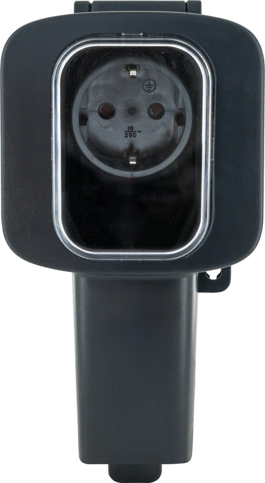 Outdoor surface-mounted socket