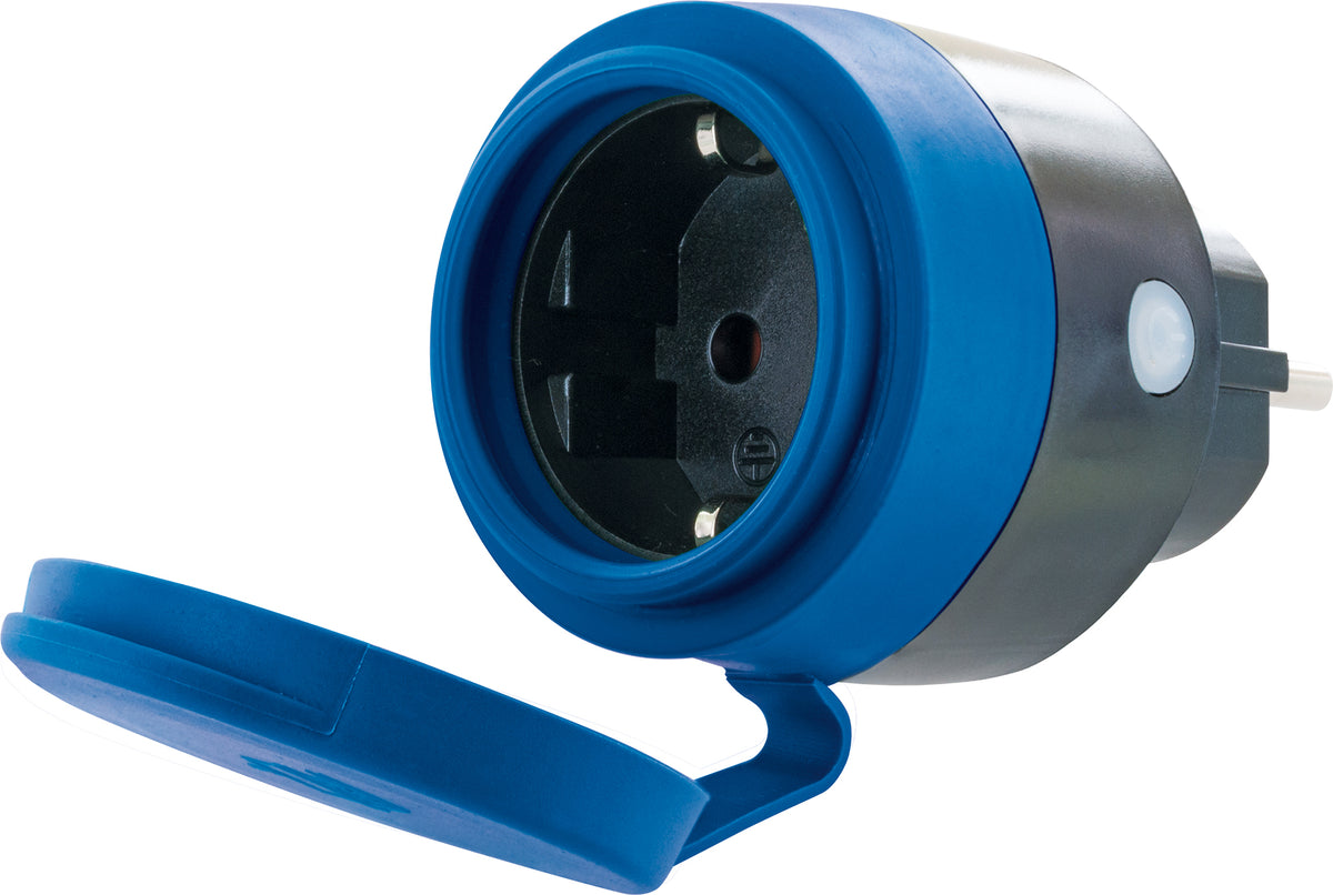 Outdoor WIFI socket adapter with feed-in metering function